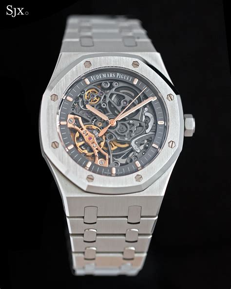 audemars piguet skeleton schwarz|audemars piguet royal oak openworked.